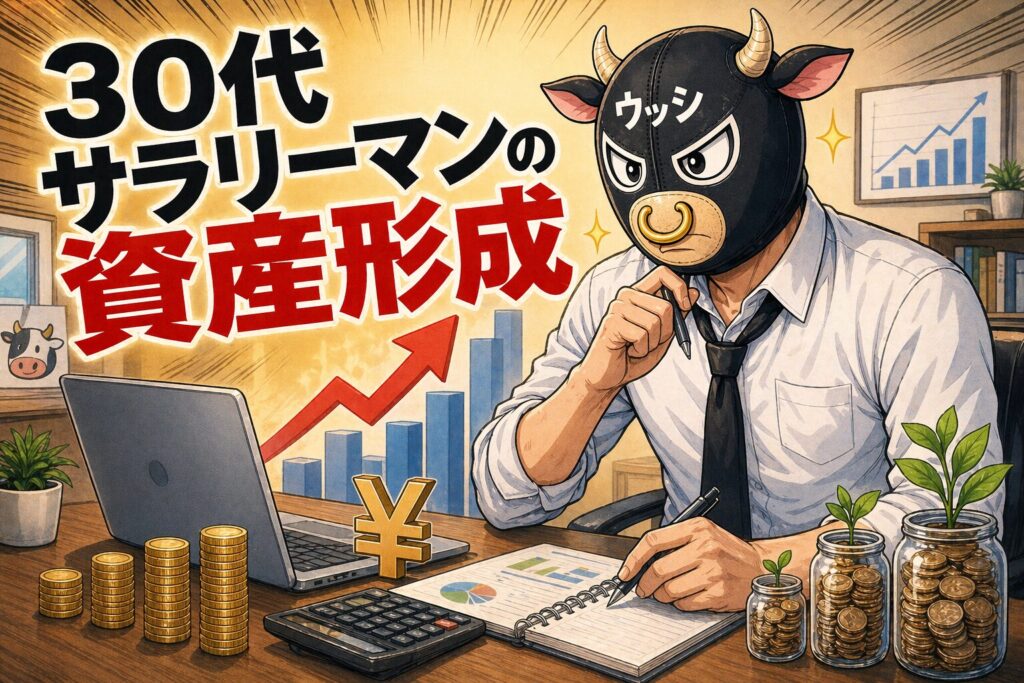 30代サラリーマンの資産形成｜年75万円を作る3ステップ