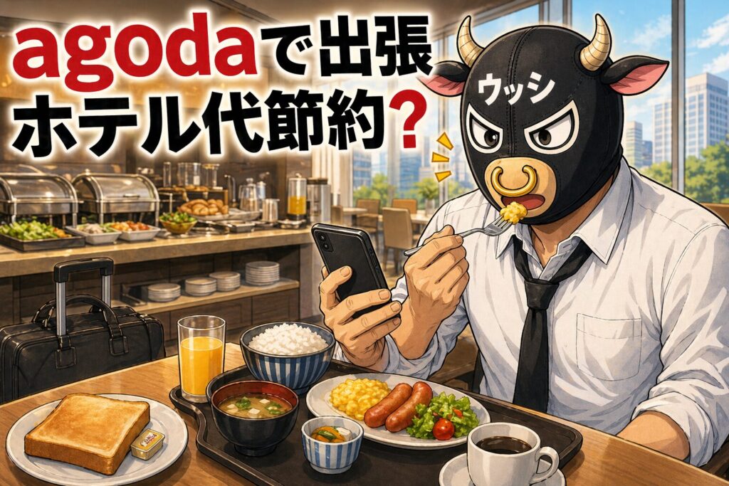 Agodaで出張・旅行のホテル代を節約する方法