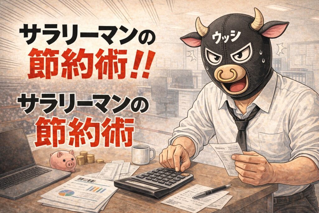 サラリーマン節約術8選！営業部長の実録【年50万削減】