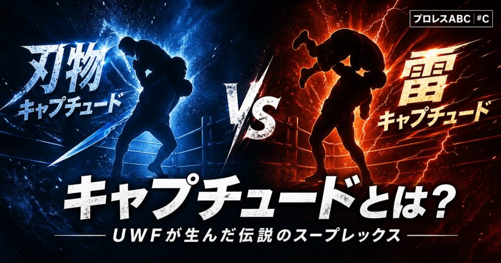 キャプチュードとは？UWFが生んだ伝説のスープレックス