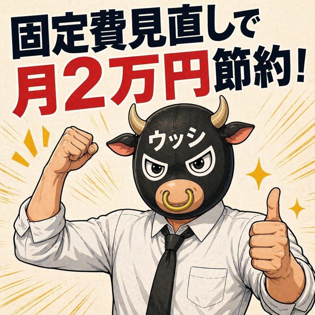 固定費見直しで月2万円節約｜値上げに負けない5つのテク