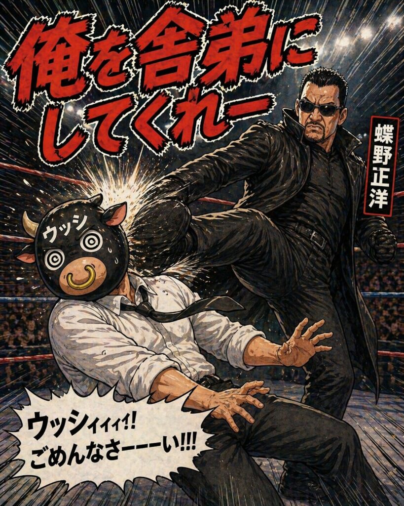 闘魂列伝⑩蝶野正洋|黒のカリスマ全盛期