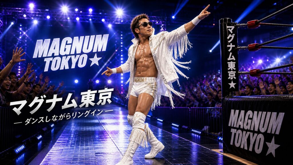 闘魂列伝⑬マグナムTOKYO|ダンス入場の先駆け・必殺技と生き様を部長解説