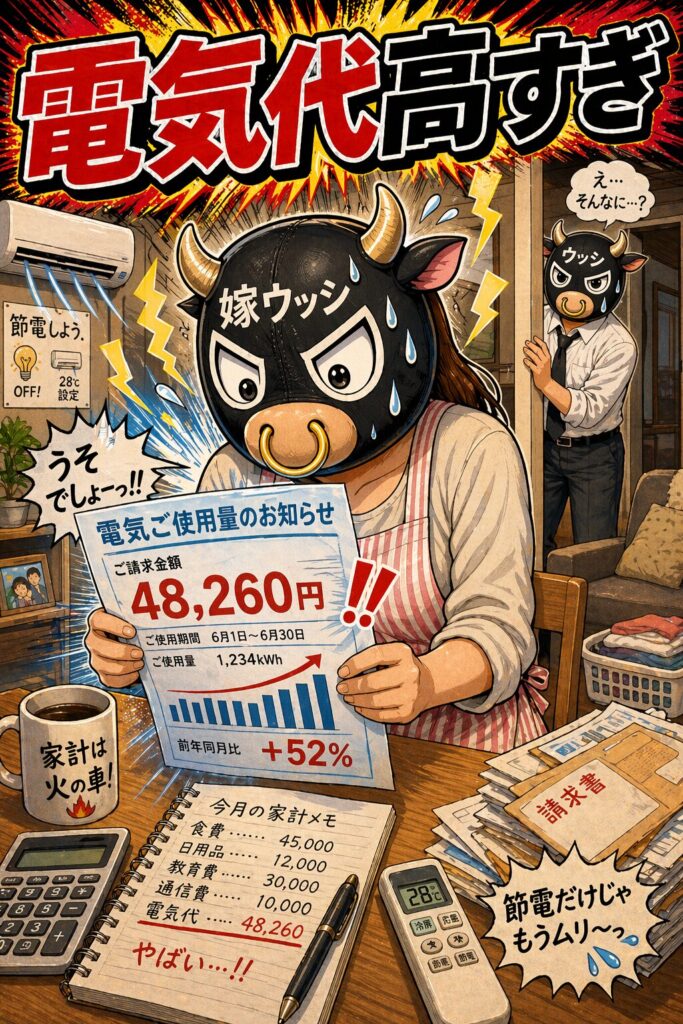 電気代が高すぎ！月3000円下げる節約術7選