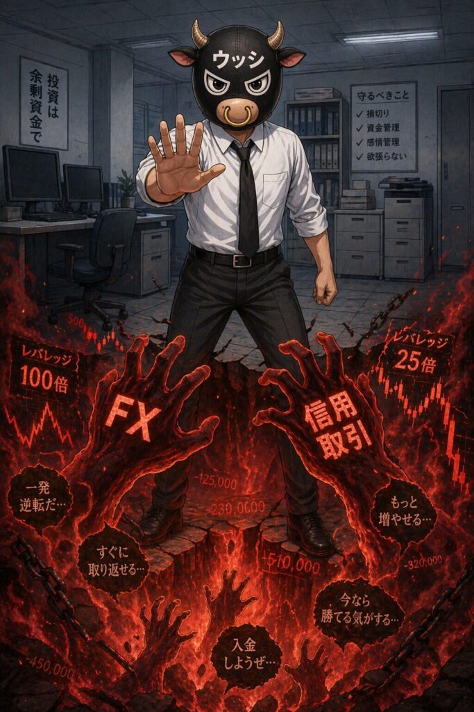 FX・信用取引がやめとけな理由｜インデックス投資と比較