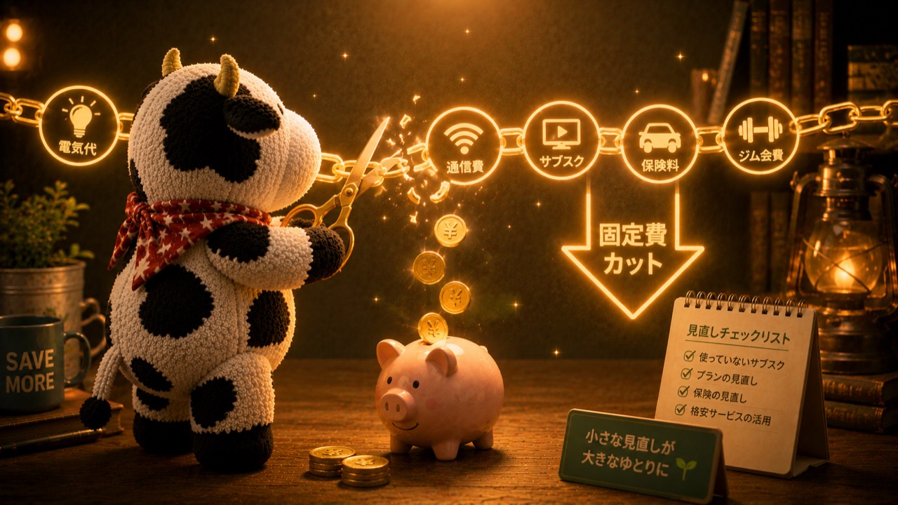 固定費見直しで月2万円節約｜値上げに負けない5つのテク