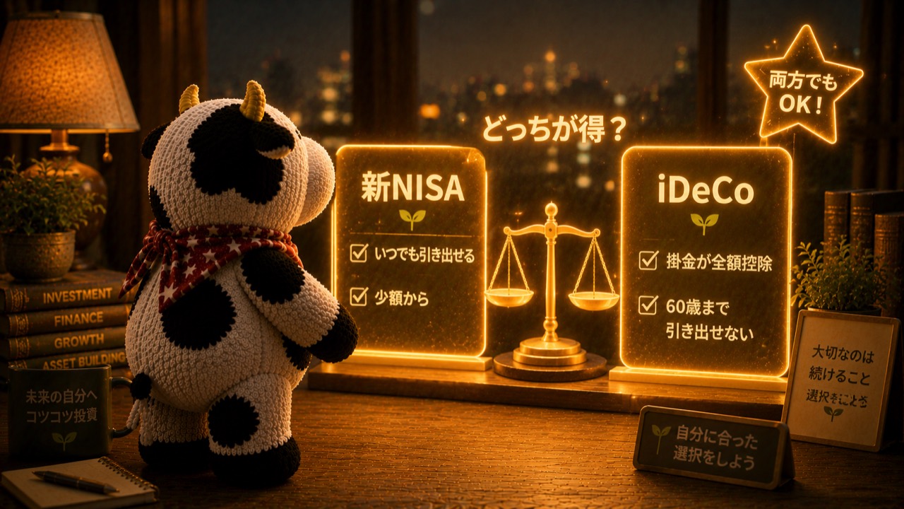 新NISAとiDeCo比較【営業部長が検証】